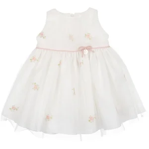 Abito Tulle con Ricamo